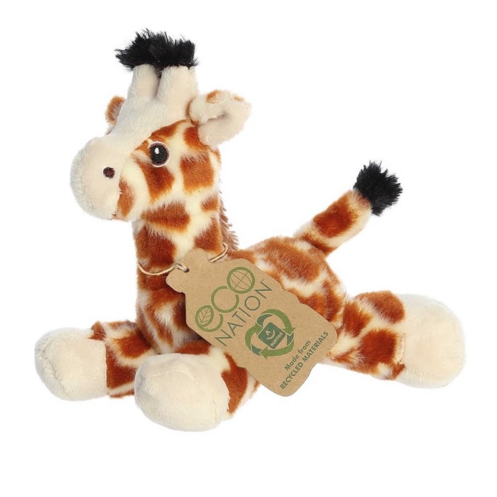 Plush Giraffe - eco nation